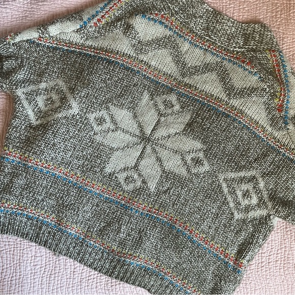 Patterned Cardigan Sweater - Picture 5 of 6